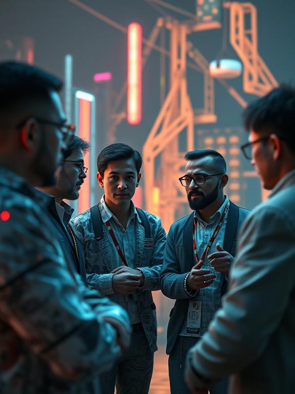 AI learners planning a technical workflow